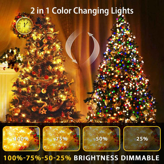 JMEXSUSS 66ft Color-Changing String Lights – Thoughtful Birthday and Housewarming Gift for Her, Mom, and Couples