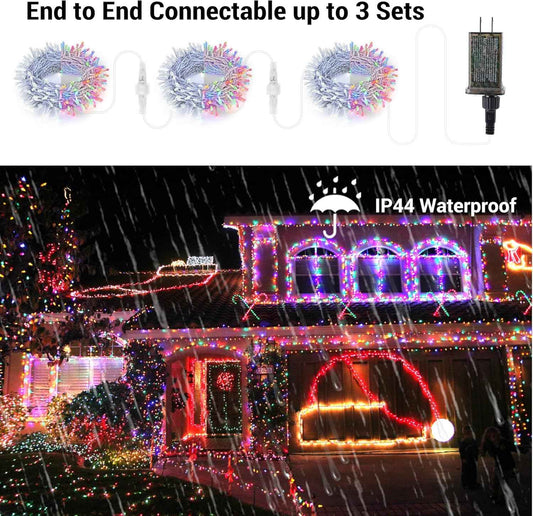 Brizled Flameless Color Changing Christmas Lights – 24V UL Listed Cool-Running Adapter for Safer Holiday Decorating