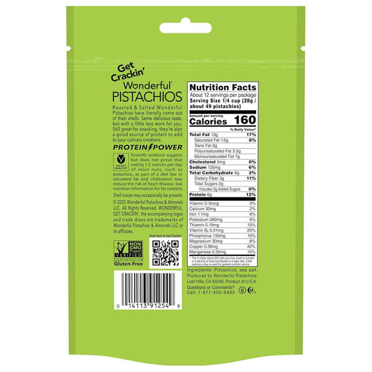 Wonderful Pistachios No Shells – Thoughtful Gourmet Snack Gift for Hostesses and Housewarmings