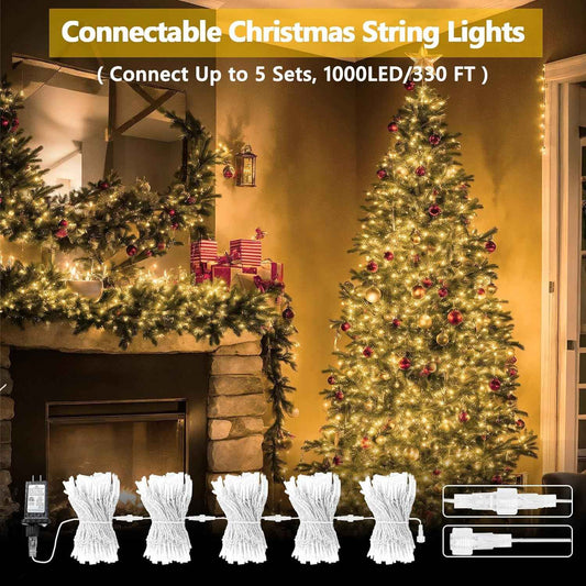 Lumify 200 LED String Lights Dimmable Twinkle Fairy Lights Plug in – Aesthetic Mood Lighting for Reading Nook and Dining Room Centerpiece