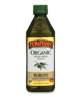 Pompeian USDA Organic Robust Extra Virgin Olive Oil – Thoughtful Housewarming Gift for New Homeowners, First Cold Pressed 16 Fl Oz