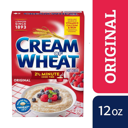 Cream of Wheat Original Stove Top Cereal – Easy-to-Eat Warm Bowl for Toddler Mornings