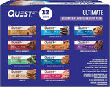 Quest Nutrition Variety Pack Protein Bars — Mindful Keto Snack for Home Wellness Routines, Low-Carb Cravings Support