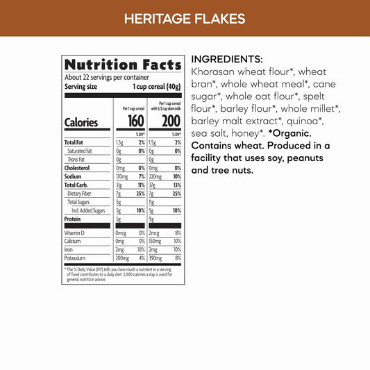 23g whole grains and 5g protein per serving