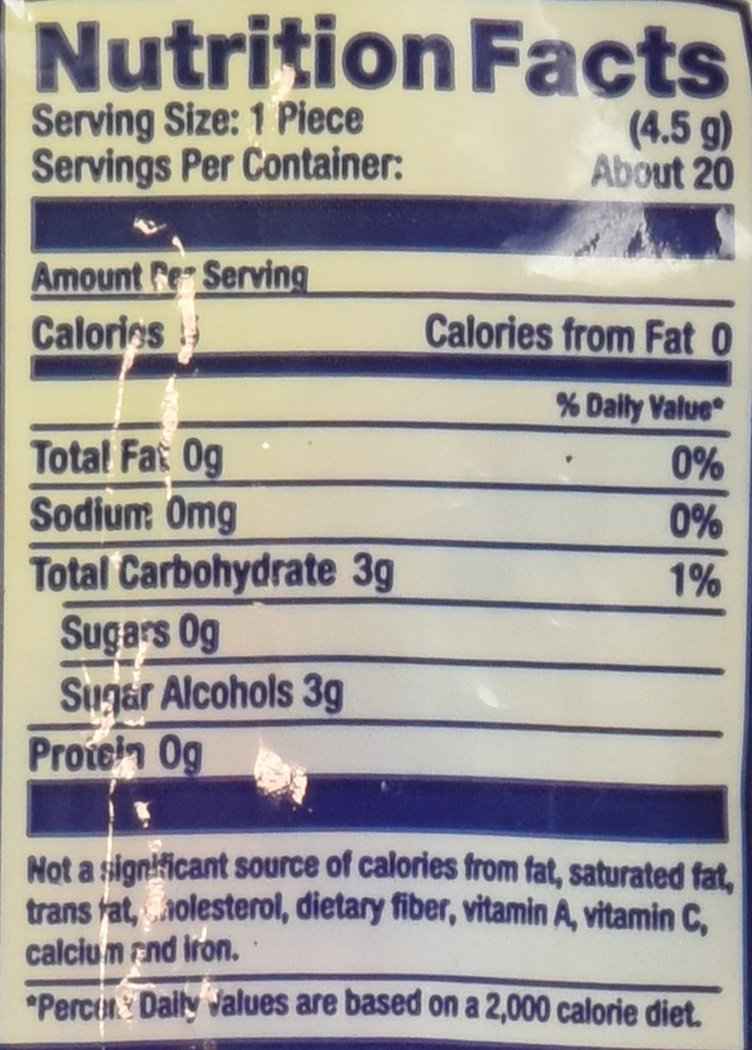 Dubble Bubble Sugar Free Gum - Keto and Low Carb Chewing Gum for Mindful Snacking, No Sugar Aftertaste