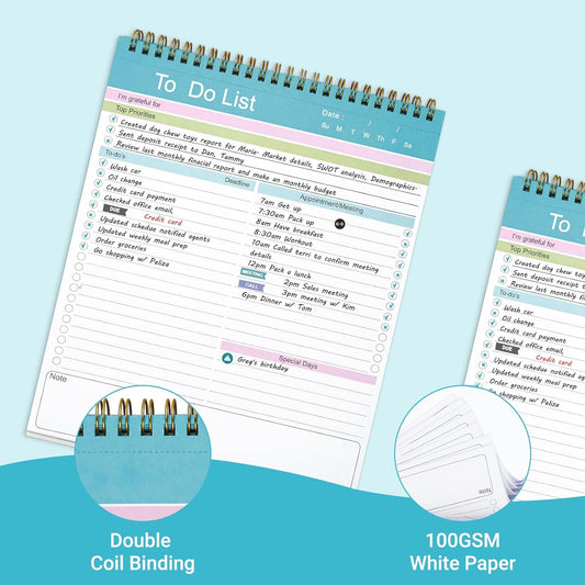 To_Do_List_Notepad,_Spiral_Bound_Undated_Daily_Planner,_52_Sheets_Tear_Off_Task_Planning_Pad_with_Checklist,_For_Work_Office_Home