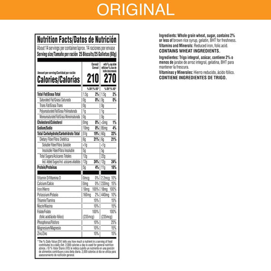 48g whole grain per 60g serving