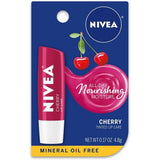 NIVEA Lip Care, Tinted Lip Balm with Shea Butter, Nourishing Oils and Vitamin C & E, 3-in-1 Moisture, Repair (for Dry Lips) and Colo