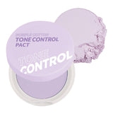 I'M MEME Compact - Purple Cotton Tone Control Pact | With Purple Berry Complex, Mineral, Setting Powder, Translucent, for Smooth and Even Complexion, Blurring Effect, Sebum Free, Gift, 0.33 Oz Lightweight Makeup Matte Flawless Pearl Cosmetic