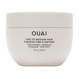 OUAI Fine to Medium Hair Treatment Mask - Lightweight Deep Conditioning Hair Mask with Shea Butter, Keratin & Panthenol - Helps Hydrate, Fight Frizz, Strengthen & Repair Damage (3.4 oz)