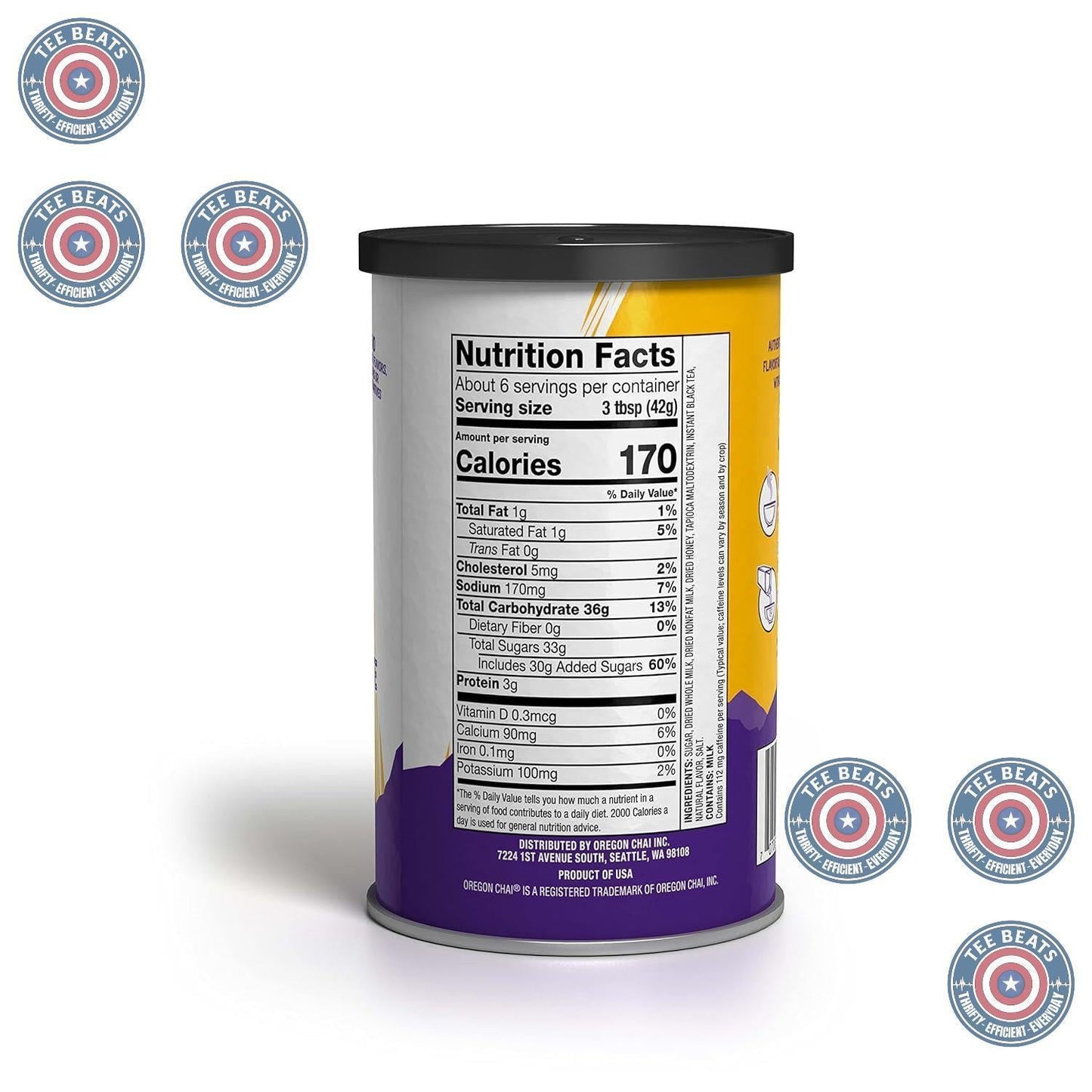 Oregon_Chai_Original_Dry_Latte_Mix,_10_Ounces_(Pack_of_1),_Packaging_may_vary