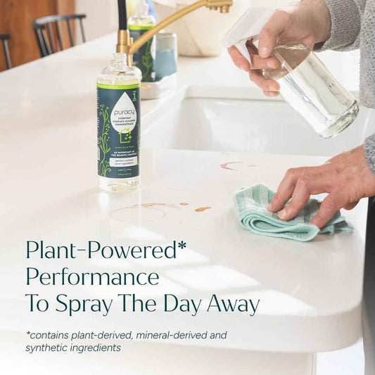 Puracy All Purpose Cleaner Concentrate – Plant-Powered Multi-Surface Cleaner - Surface Cleaner Solution