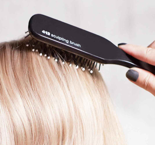 Paul Mitchell Pro Tools 413 Sculpting Brush, Classic Hair Brush for Detangling, Sculpting + Styling Wet or Dry Hair