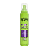 Garnier Fructis Curl Construct Creation Mousse, Curl Activator Provides Frizz Control, Long-Lasting Hold, and No Weigh-Down for Curly, Wavy, and Coily Hair