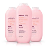 Method Body Wash, Paraben and Phthalate Free, 18 oz (Pack of 3)