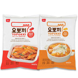 Yopokki Instant Tteokbokki Pack Korean Street food Topokki Rice Cake - Quick & Easy to Prepare