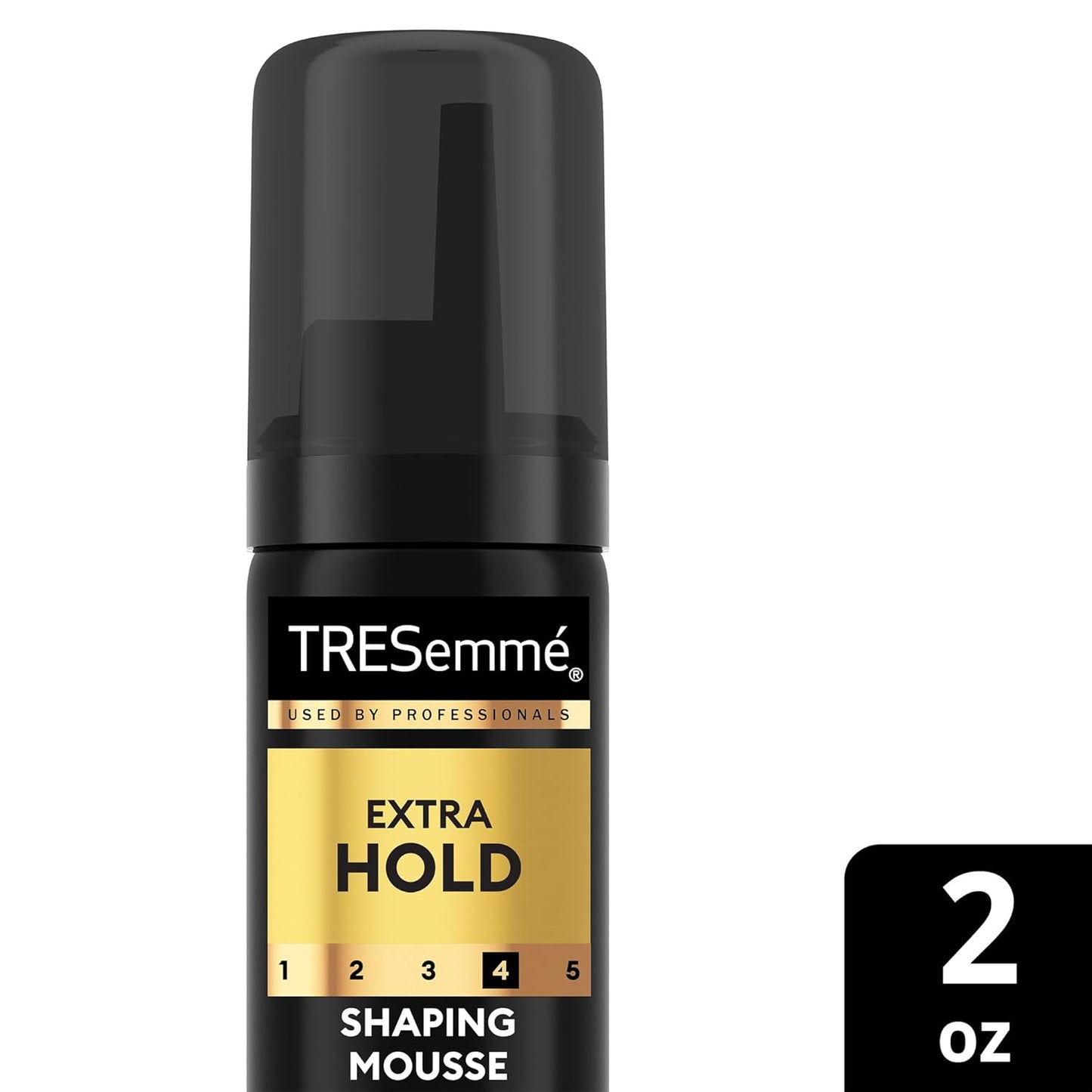 TRESemme_Shaping_Mousse,_Extra_Hold_2-Pack_+_Travel-Size_Bottle_– Moisturizing_Hair_Mousse_for_Sculpting,_24H_Frizz_Control_(3_Piece_Set)