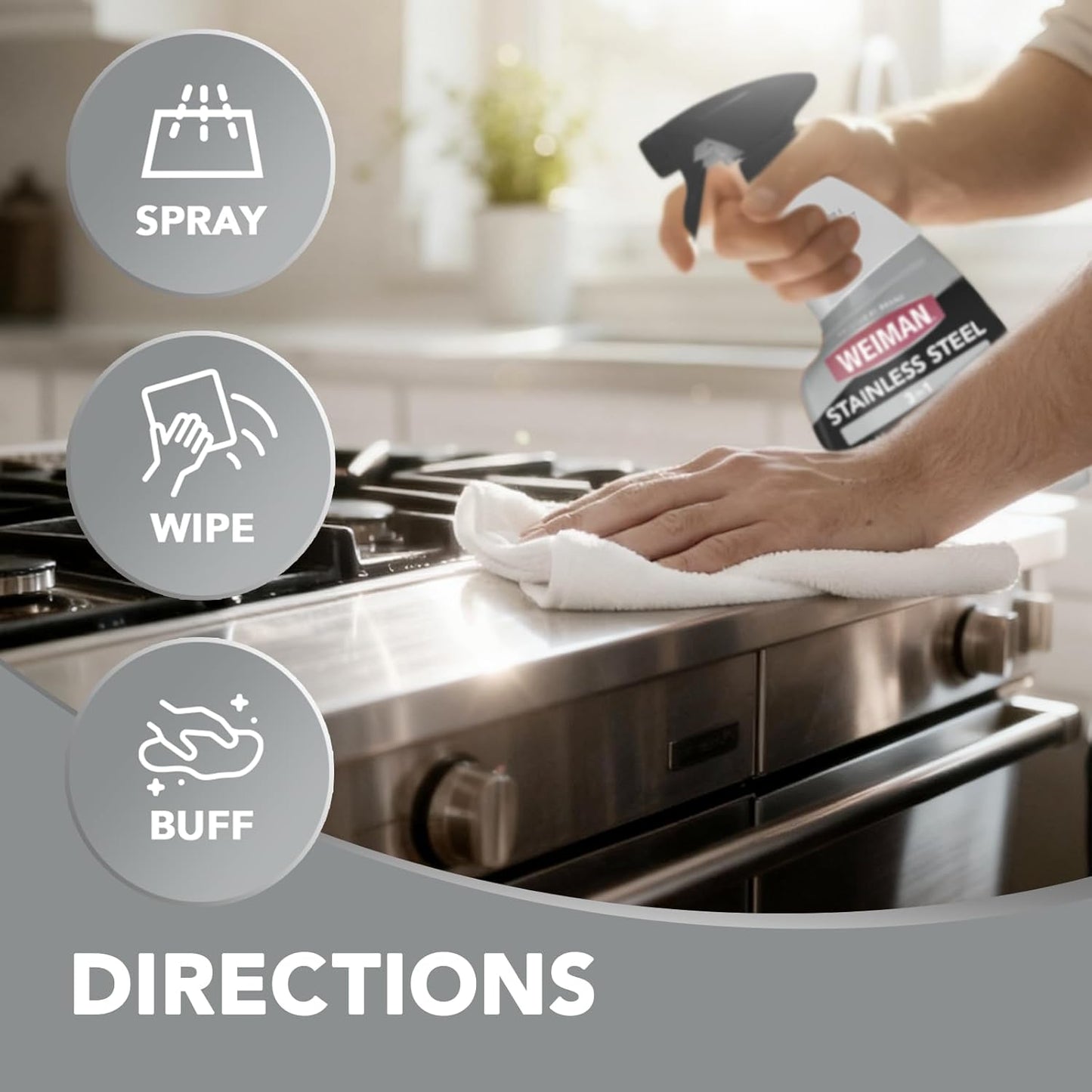 Weiman_Stainless_Steel_Cleaner_&_Polish_Kit,_3_Piece_-_Spray,_Wipes_&_Cloth,_Anti-Fingerprint,_Removes_Grease,_Water_Spots,_Streaks_&_Residue,_Polishing_Cleaner_Safe_for_Appliances,_Sinks_&_Grills