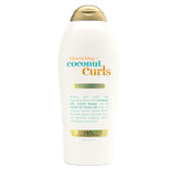 OGX Quenching + Coconut Curls, Moisturizing Conditioner for Curly Hair, Detangling, Curl Enhancing