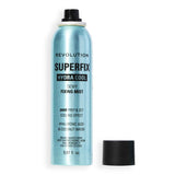 Revolution, Superfix Hydra Cool Prep + Fix Continuous Fixing Mist, Hydrating Face Spray for Makeup, Infused with Aloe Vera, Vegan & Cruelty Free, 5.7 oz