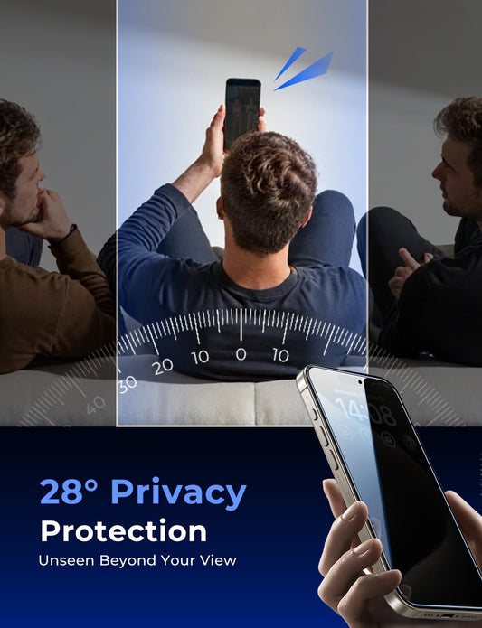 MAGIC_JOHN_2_Pack_for_iPhone_15_Pro_Max_6.7_inch_Privacy_Glass_Screen_Protector,_Auto_Dust-Elimination_Installation,_Bubble_Free,_Easy_Installation