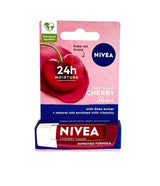 Lip Balm Set for Soft Lips, Cherry, 0.17 Oz Stick + Strawberry, 0.17 Oz Stick + Watermelon, 0.17 Oz Stick + Blackberry, 0.17 Oz Stick Moisturize Moisturizing Lipbalm