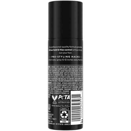 TRESemmé Travel Hairspray, Extra Hold, Moisturizing Hair Spray, Anti-Humidity, Anti-Frizz Hair Products, 1.5 Oz Ea