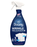 Downy Wrinkle Releaser Fabric Refresher Spray, Odor Eliminator, Ironing Aid and Anti Static Spray, Light Fresh Scent, 33.8 Fl Oz Household Cleaner Smooth