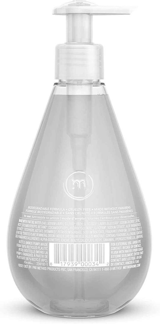 Method Gel Hand Soap, Sweet Water, 12 fl oz (Pack of 3)