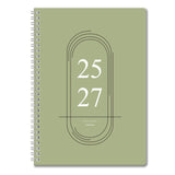 Monthly Planner Jan 2024 - Dec 2025,Simple Calendar Planner Notebook 7" x 9" Soft PVC Cover Spiral Binding With Goals To Do List, Easy Organize Your Schedules