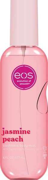 eos Cashmere Body Mist, Soft Musk, Cozy Caramel, Hair Mist, Body Spray for Women Moisturizing, Hyaluronic Acid, Vanilla Body Spray, Vegan, Cruelty-free, 6 fl oz
