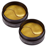MIZON Under Eye Patches for Puffy Eyes & Dark Circles, 24K Gold & Snail Mucin, 60 Pcs – Anti-Wrinkle Collagen & Peptide Formula – Moisturizing Korean Eye Mask for Elasticity
