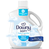 Downy Free & Gentle Liquid Fabric Softener, Hypoallergenic, Sensitive Skin Friendly Fabric Conditioner Liquid