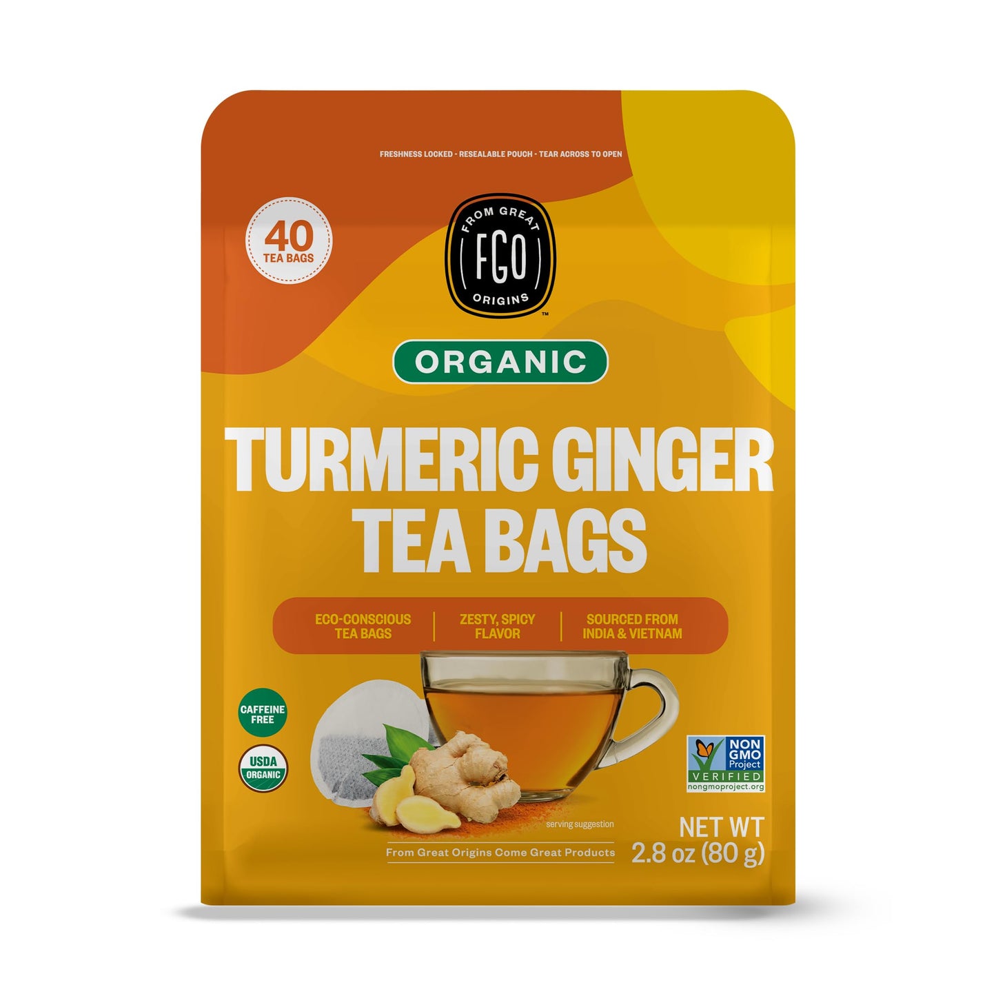 Turmeric Ginger - 40 Count (Pack of 1)
