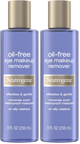 Neutrogena Gentle Oil-Free Eye Makeup Remover & Cleanser for Sensitive Eyes, Dissolves Waterproof Mascara, Non-Greasy Liquid Makeup Remover, Dermatologist & Ophthalmologist Tested