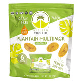 ARTISAN TROPIC Plantain Strips Sea Salt - 6 Pack, 1oz - Vegan, Paleo, Gluten Free Chips - Individual Bags Healthy Snacks for School, Gym, Kids – Whole 30 Approved Foods Baked Banana Chips