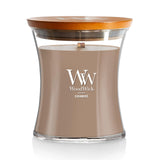 WoodWick Medium Hourglass Candle, Fireside Scent, Premium Soy Blend Wax, Crackles as it burns, 10oz, Perfect for creating a cozy ambiance, Perfect for Gifting