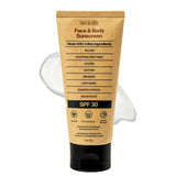 Sky and Sol Mineral Sunscreen SPF 50 | With Grass-Fed Tallow & Zinc Oxide | Non-Greasy Formula for Face & Body | Made Without Reef-Harming UV Filters | 3 oz (85 g)