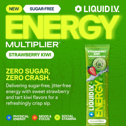 Liquid_I.V.®_Hydration_Multiplier_Sugar_-_Free_+_Energy_-_Strawberry_Kiwi_|_Electrolyte_Powder_Drink_Mix_|_1_Pack_(14_Servings)