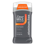 DOVE MEN + CARE Aluminum‑Free Deodorant Stick for Men, Vanilla Bean & Sandal Wood Mood Boosting Scent, 72HR Odor Protection, 3 oz