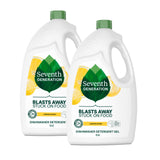Seventh Generation Dishwasher Detergent Gel sparkling dishes dishwasher soap