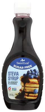 SweetLeaf Stevia & Monk Fruit Maple Syrup - Sugar Free for Pancakes, Low Carb Sweetener Baking, Gluten Free, Calorie, Zero Sugar, Non GMO 12 Fl Oz