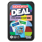 Monopoly Deal FIFA World Cup 2026 Edition Game – Officially Licensed FIFA World Cup Soccer Card Game for Kids – Ages 8+ – 2 to 5 Players – 15 Mins.