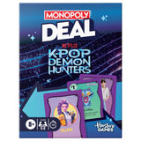 Monopoly Deal: Kpop Demon Hunters Card Game | Family Games for Kids, Tweens, Teens, and Adults | 2-5 Players | 15 mins. | Ages 8+