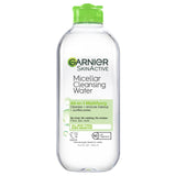 Garnier Micellar Water for Oily Skin, Facial Cleanser & Makeup Remover, Mattifying, For All Skin Types, Vegan, Cruelty Free