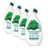 Seventh Generation Toilet Bowl Cleaner Fresh Mint scent Without Chlorine Bleach Ammonia Free 24 oz