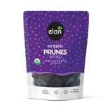 Elan Organic Pitted Prunes 7.9 oz Natural Dried Fruit No Sugar Added Sulphite-Free Vegan Gluten-Free Kosher Dry
