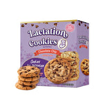 ChocZero Lactation Cookies, Chocolate Chip, Gluten Free, No Added Sugar, 24 Low Carb Supplement Support for Breastfeeding (1 Box, 12oz)