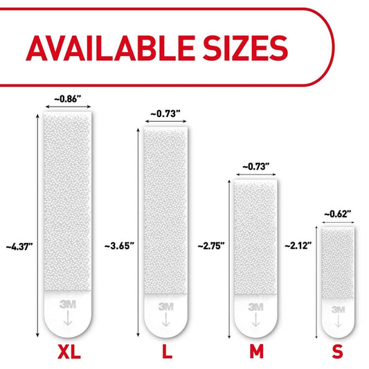 Command 15 lb Large Picture Hanging Strips, Damage-Free Hangers for Picture Frames, No Tools Required, Great for Home Room Wall Decor, Black Adhesive