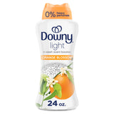 Downy Light Laundry Scent Booster Beads, Orange Blossom Scent, 24.0 OZ, In-wash fabric beads designed to be gentle with a light boost of scent, No Heavy Perfumes
